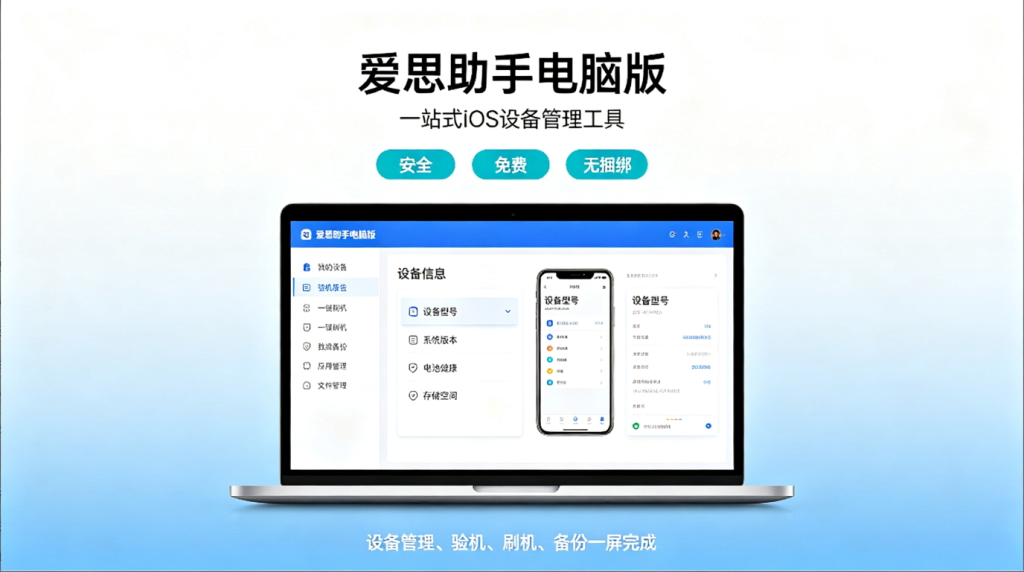 爱思助手安全吗？刷机、验机、备份一篇讲透